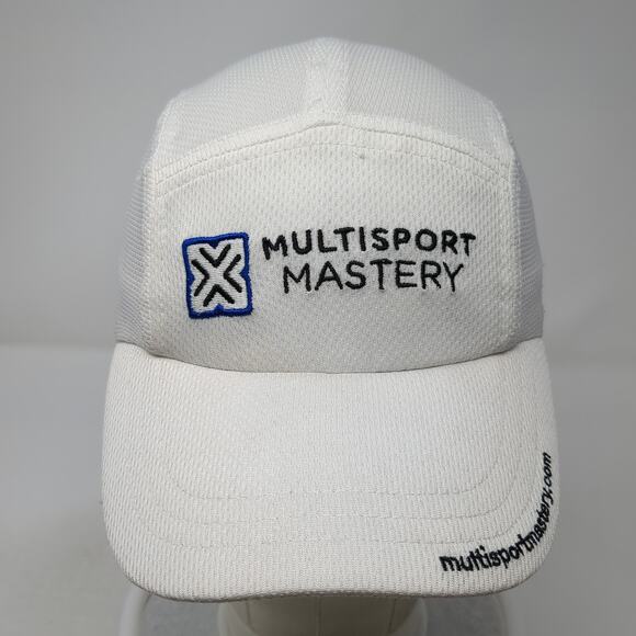 Multisport Mastery Slideback 5 Panel Cap White One Size Adjustable Headsweats - Picture 2 of 9